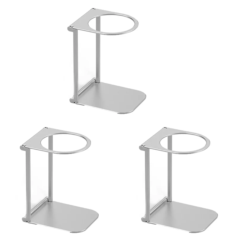 A98E-3X Foldable Coffee Drip Holder Pour Over Dripper Stand Aluminum Espresso Coffee Machine Support Coffee Dripper Rack