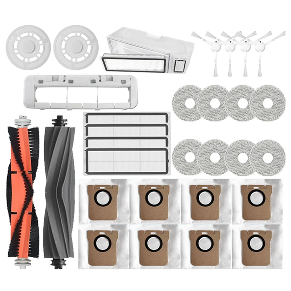 Popolare Per Dreame L10S Ultra/L10S Pro Robot Aspirapolvere Pezzo di Ricambio Sacchetto Per La Polvere Spazzola Laterale Principale Filtro Hepa Mop Pad Accessori