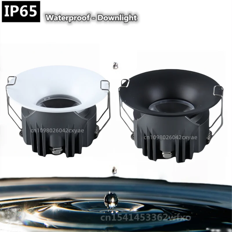 

IP65 waterproof and anti-fog LED downlight spotlight AC110-220V ceiling light ceiling lantern Bathroom outdoor lighting bulb
