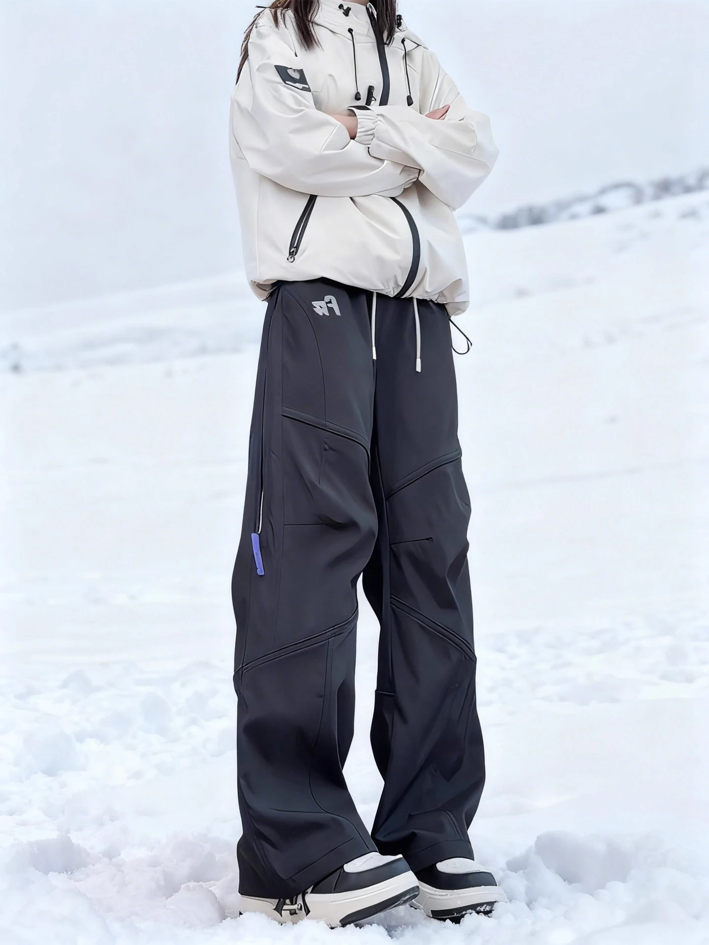 

Мужские утепленные лыжные брюки Fce: ветрозащитные, водонепроницаемые, для активного отдыха, устойчивые к холоду, рабочие, повседневные, прямого кроя