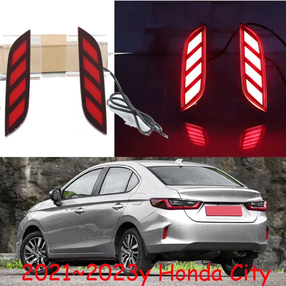 car bumper City taillamp 2021·2023y tail light for Honda City taillight Brake LED car accessories Taillamp city rear light fog