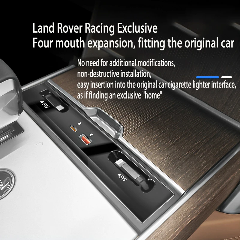 Suitable For 2023 2024 2025Phone Range Rover Executive Edition Dedicated Central Control Docking Station Car Charging Accessorie