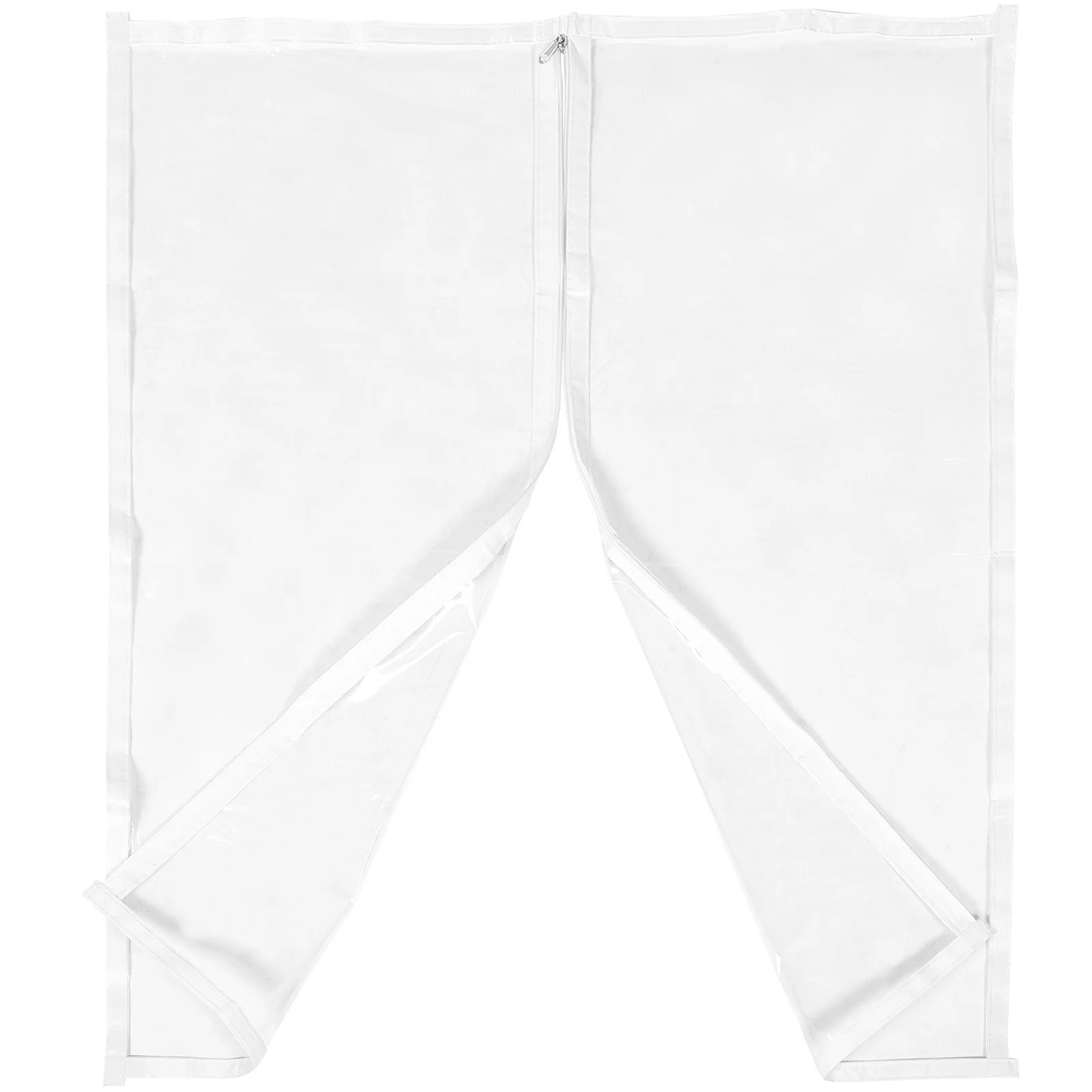 

Zipper Window Insulation Film Winterizing Kit Cold Air Barrier Warmth Retention Durable Window Plastic for Winterizing