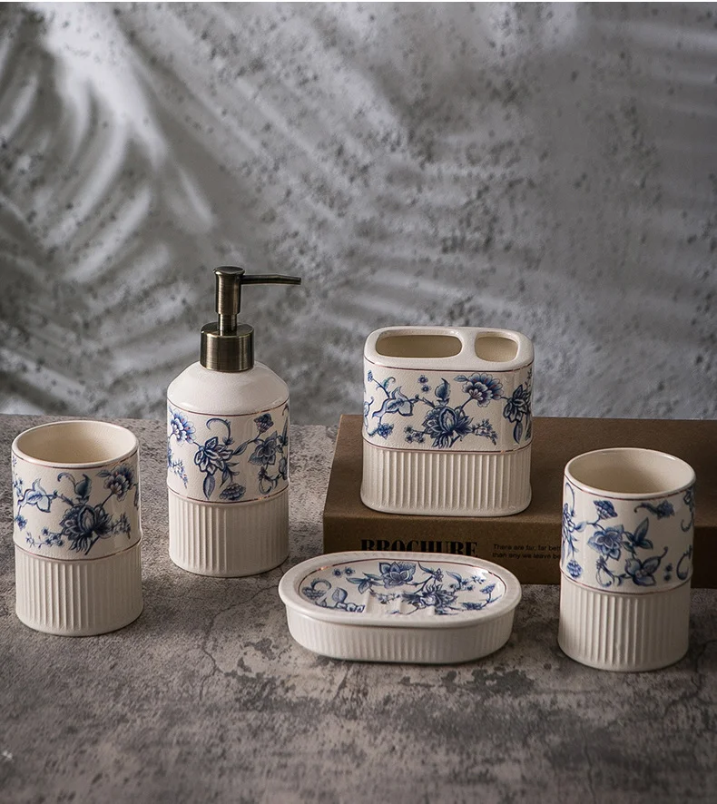 

New Design for 2025 New Design Modern Hotel Washroom Bathroom set for Home Use