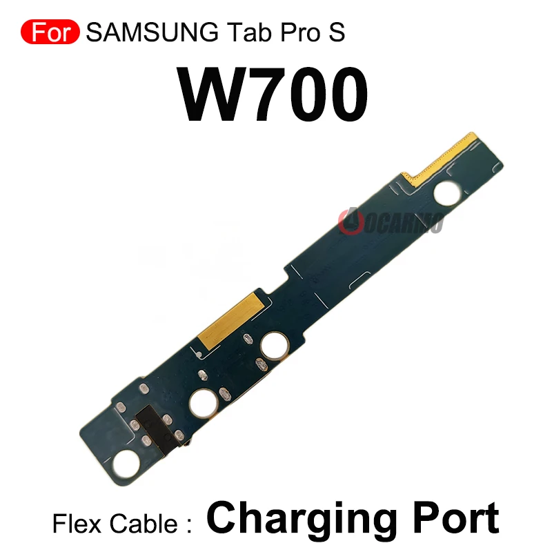 Para samsung galaxy tab pro s w700 conector de tela lcd placa-mãe cabo flexível carregador usb porta doca peças reposição