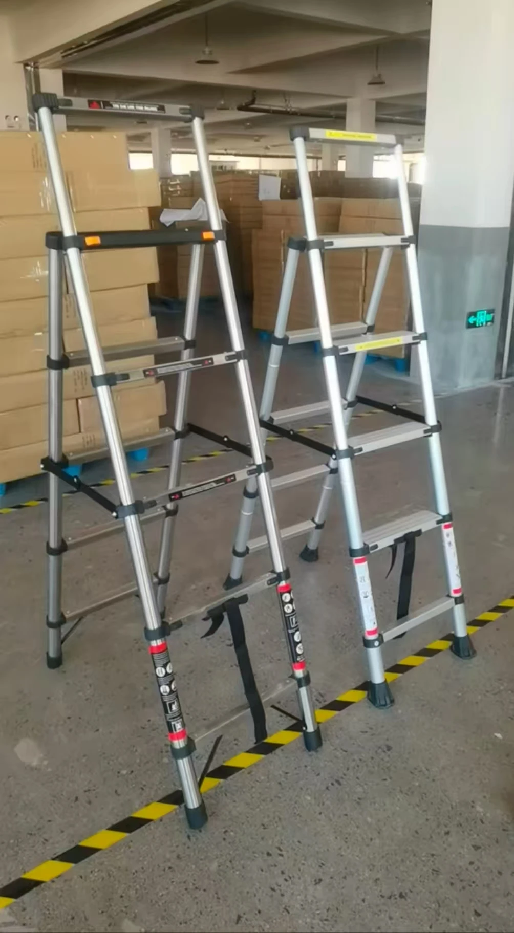 High-Quality 3.2-Meter Multi-Purpose Telescopic Aluminum Portable Extension Ladder