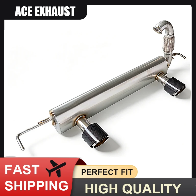 

Hot Sale Catback Exhaust System for Benz Smart W453 2015-2023 Stainless Steel Exhaust Pipe Muffler Improve Exhaust Performance