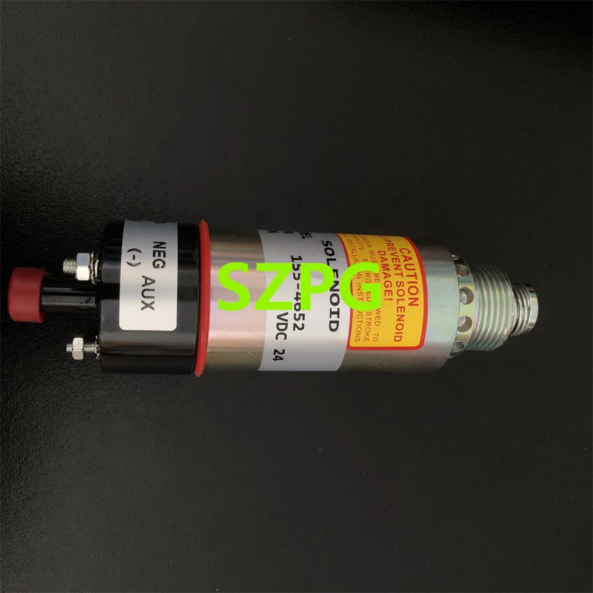 E325B E325C Excavator Flameout Solenoid Valve 8C-3663 8C3663 Stop Solenoid Vlave 24V 155-4652 1554652