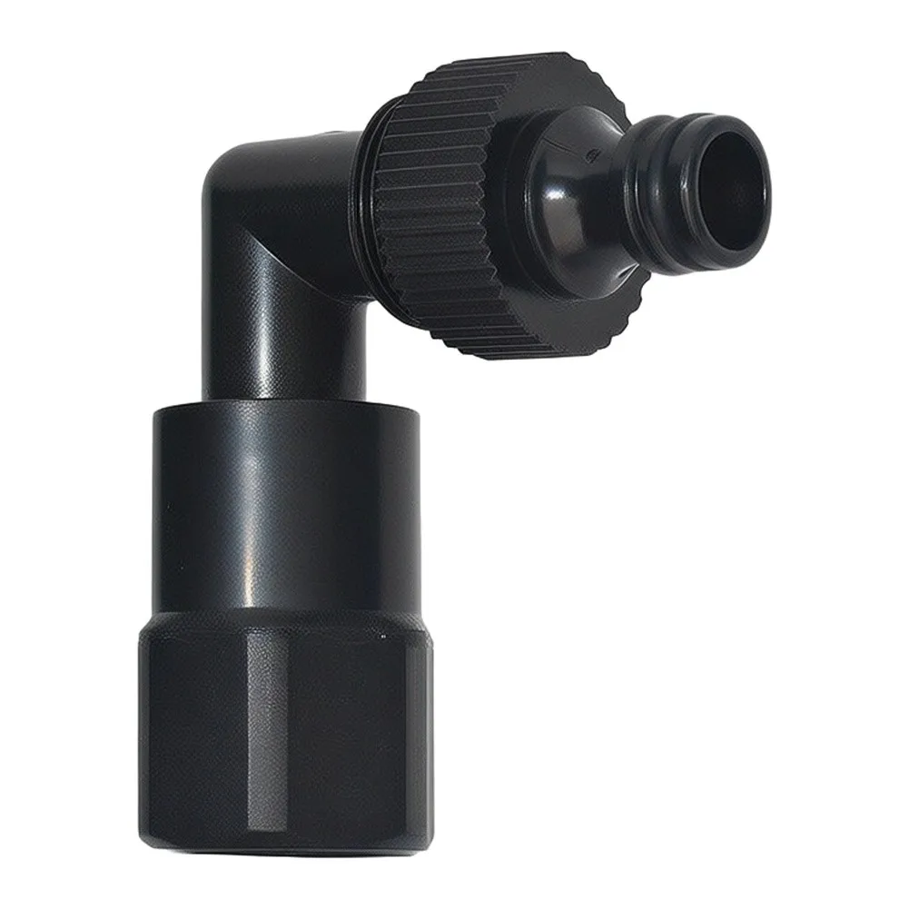 Female Threaded to Male Push Fit Hose Elbow for Secure Attachment to Faucets and Standard Hose Ends Without Tools