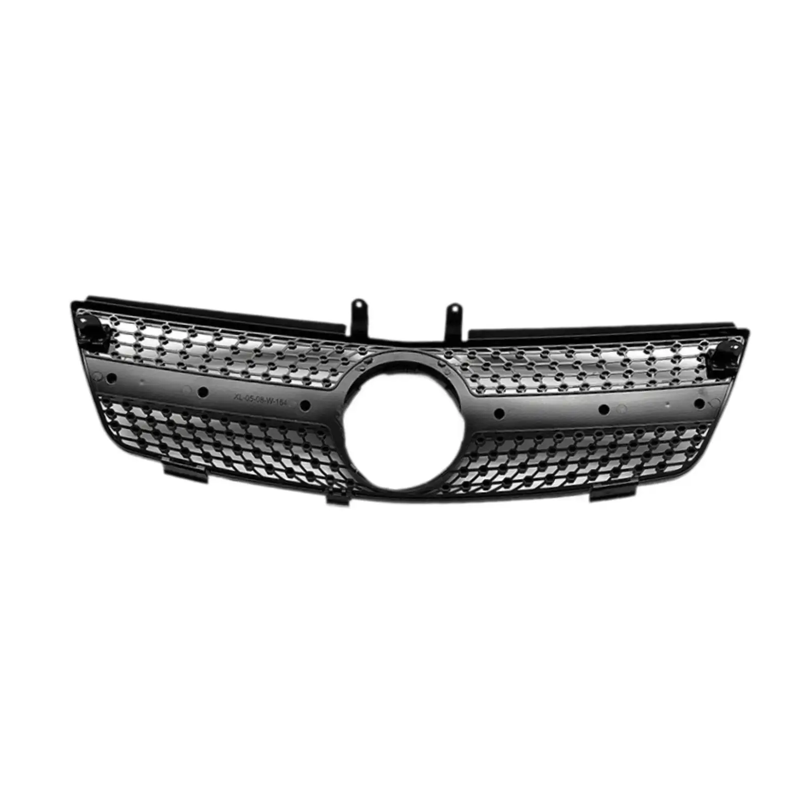 

Car Upper Bumper Hood Radiator Mesh Grid Auto Front Grill Grille Front Radiator Grille for Mercedes-benz ml W164 2005-2008