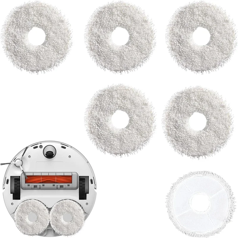 B47B-Wischtücher-Zubehör für Dreame L20 Ultra, Reiniger für Dreame L10s Ultra, waschbares Mikrofaser-Nasswischer-Pad-Zubehör