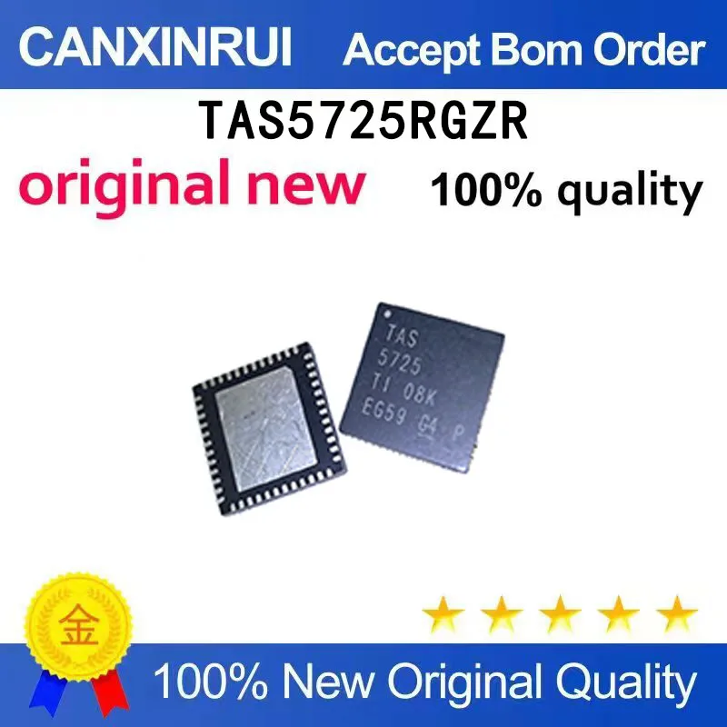 (5-100 pieces)Brand new original TAS5725 TAS5725RGZR QFN