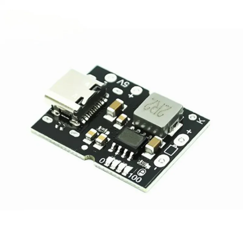 Módulo integrado de carga e descarga 5V2AC, bateria de lítio de alta precisão, tipo entrada compatível 4,2V