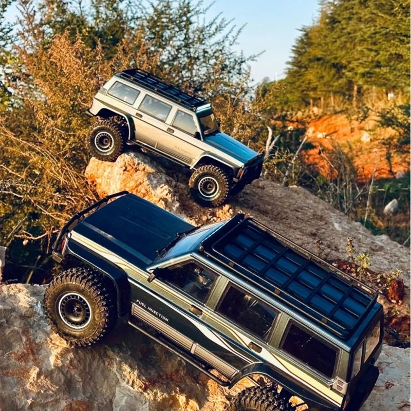 Yk4107 Pro 1/10 محاكاة تول Rc التحكم عن بعد فرش الدفع الرباعي قفل تفاضلي تسلق سيارة على الطرق الوعرة مركبة #2