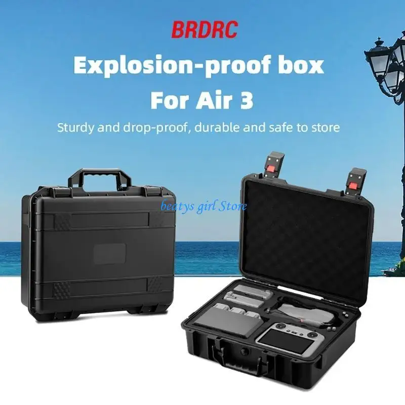 

C7AB For AIR 3 Explosion-proof Box Suitcase Remote Control Storage Box Replacement