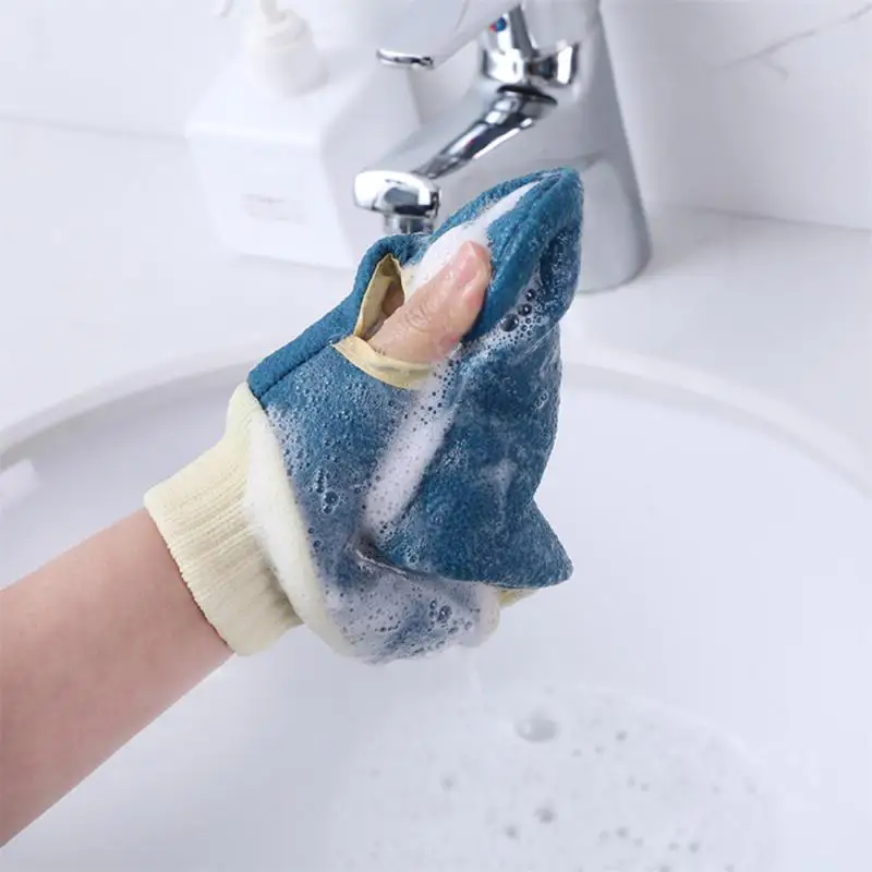 2024 Bath For Peeling Exfoliating Body Cleaning Scrub Mitt Rub Dead Skin Gloves For Shower Body Brush Towel SPA Foam Body Massag