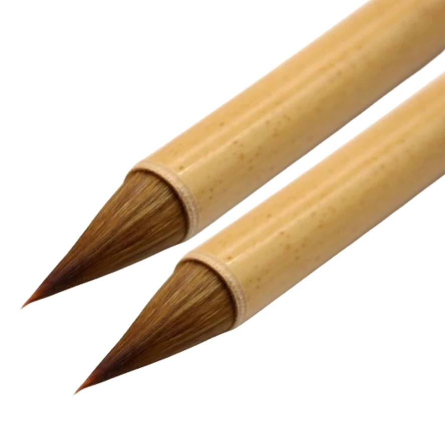 Traditional Writing Brush Jin and Tang Dynasty Brush Pen Wolf-hair Small Script Brush Garlic-head Writing BrusH