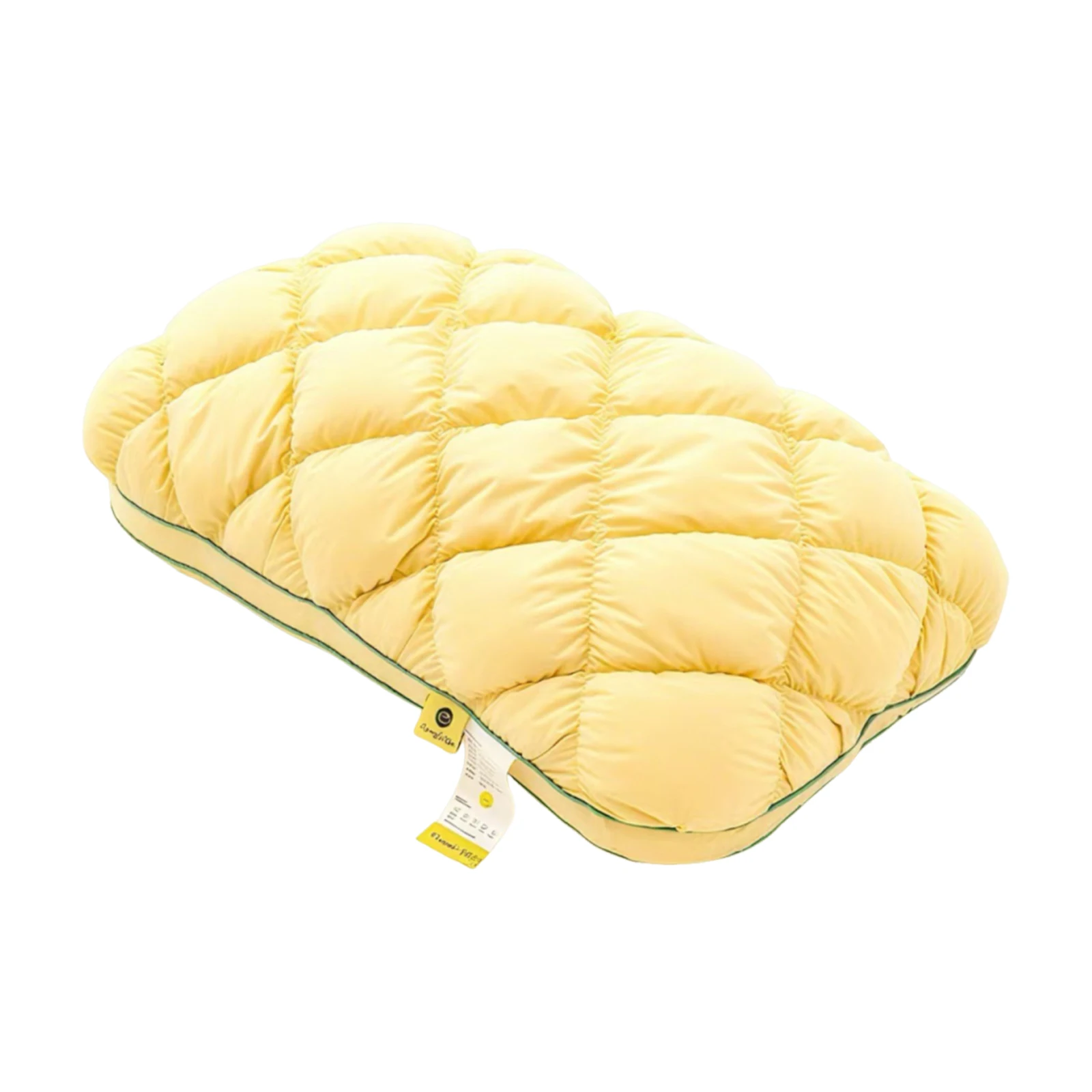 Pineapple Bun Shape Pillows 3X Fluffy Marshmallow-Soft Pillow Washable Cervical Support Pillows for Side Back & Stomach Sleepers