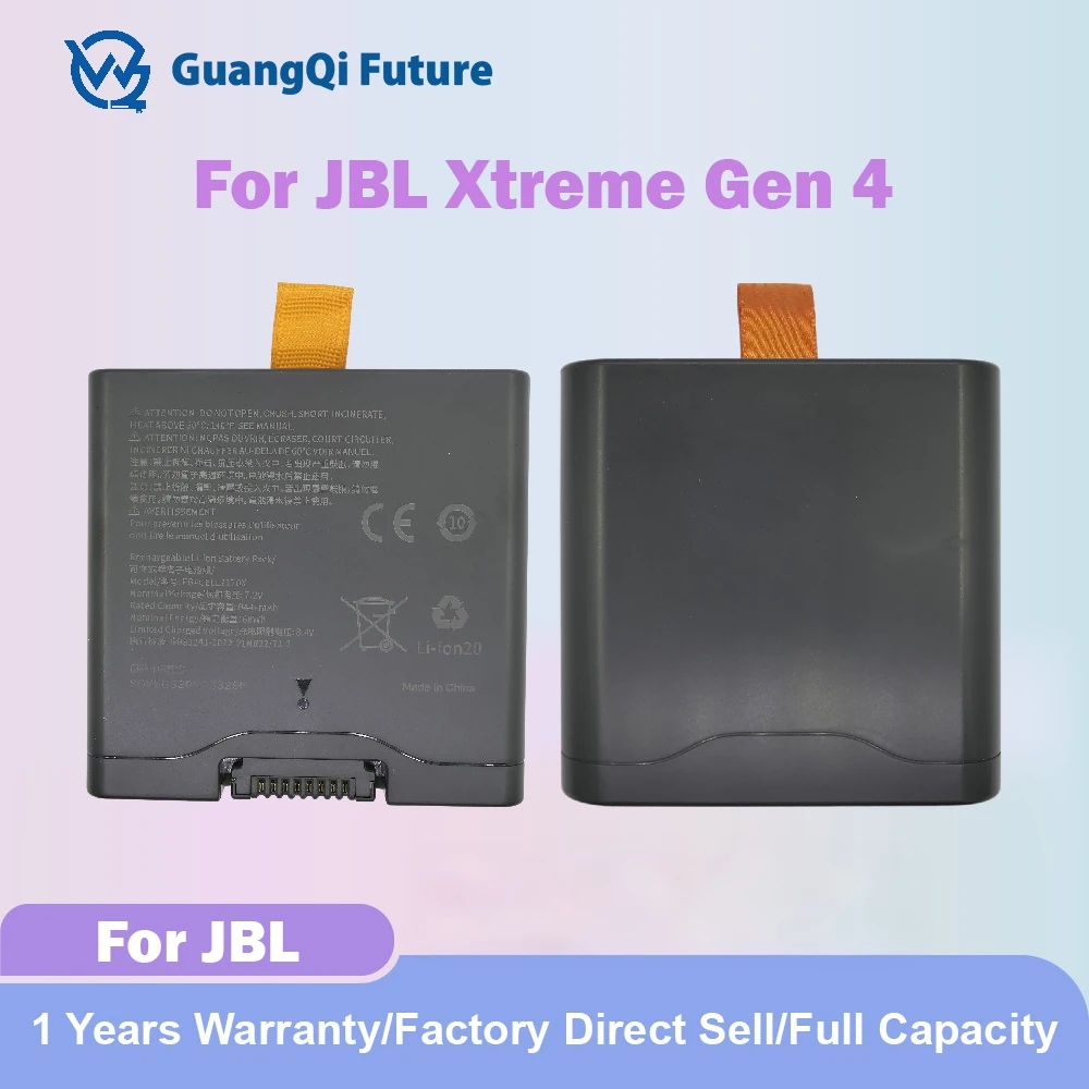 9444mAh 7.2V/10000mAh 7.4V Battery For JBL Xtreme 4/Xtreme4 / Xtreme 4th Gen Replacement No USB/TypeC Wireless Bluetooth Speaker