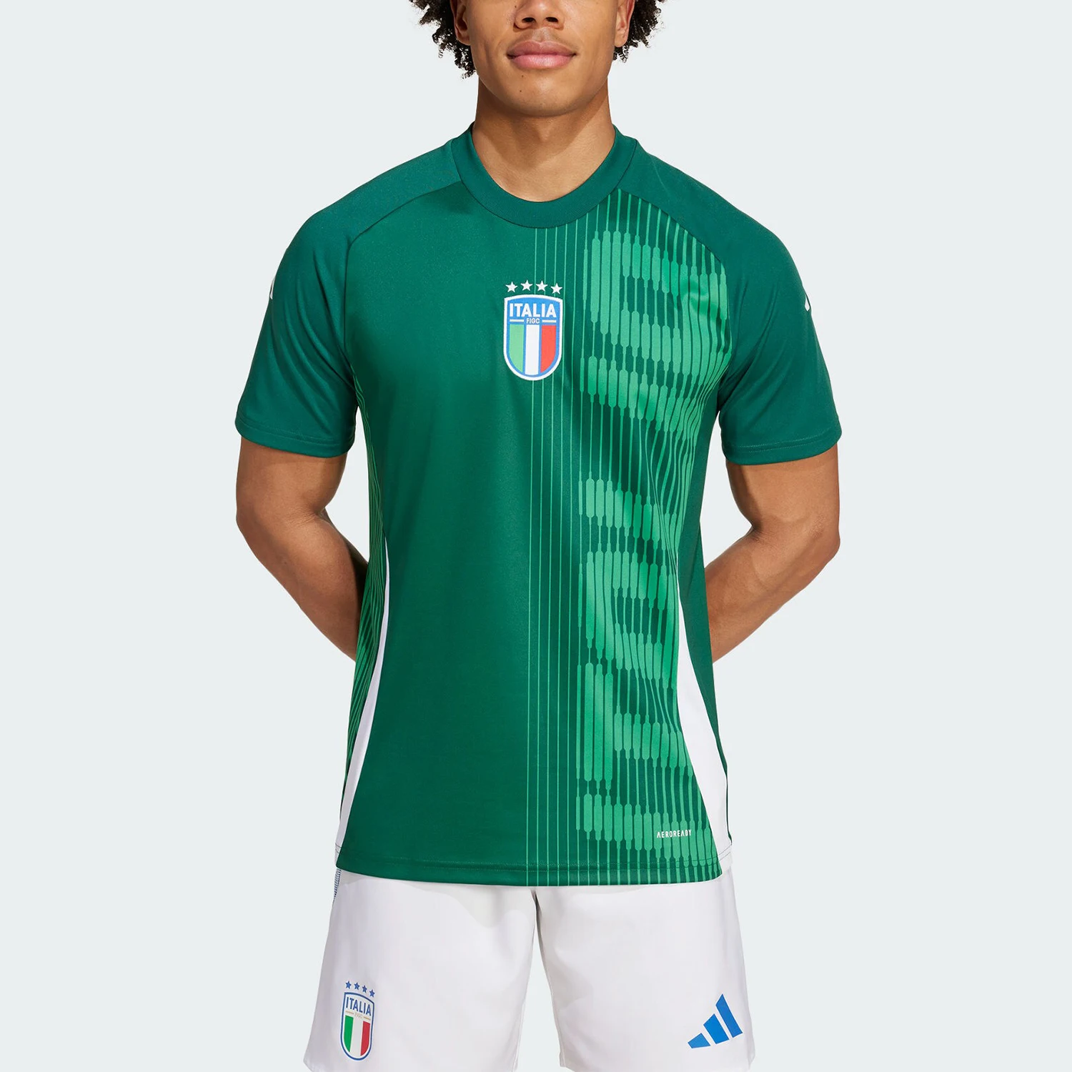 

Adidas genuine Italy Team Men's Football Training T-Shirt IW7950