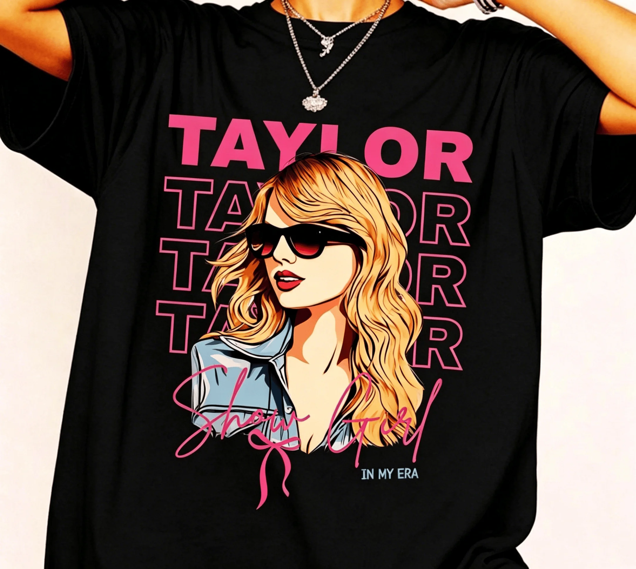 Camiseta da Turnê Mundial de Taylor Swift, Camiseta do Concerto The Eras Tour 2026, Nova Camiseta de Verão para Homens e Mulheres, Camiseta Oversized de Algodão NHL, Estilo Y2K
