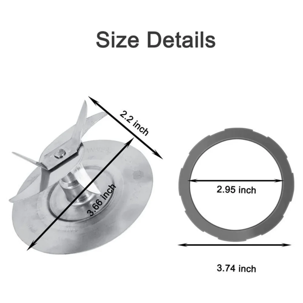 Pro knife+sealing ring Ice making blade oster 1200w suitable for juice machine X PERT mixer accessories