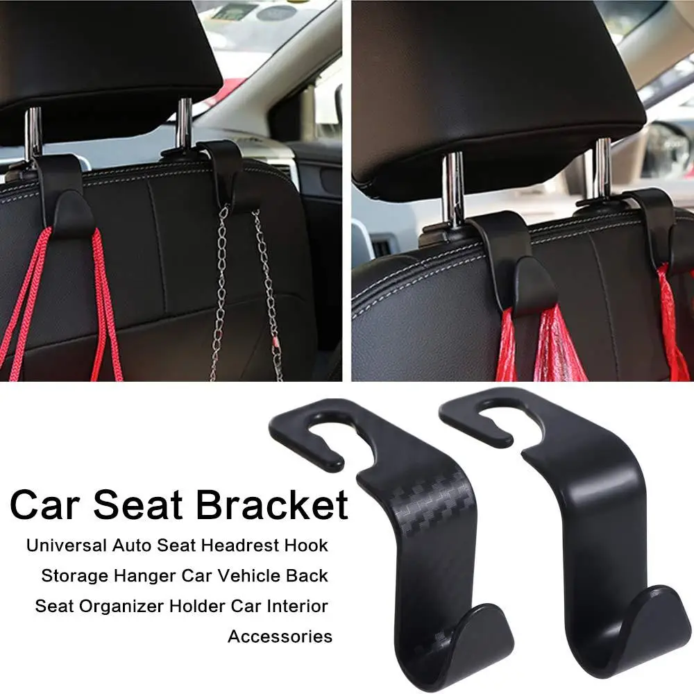 

Universal Auto Seat Headrest Hook Storage Hanger Car Vehicle Back Seat Organizer Holder Car Interior Accessories