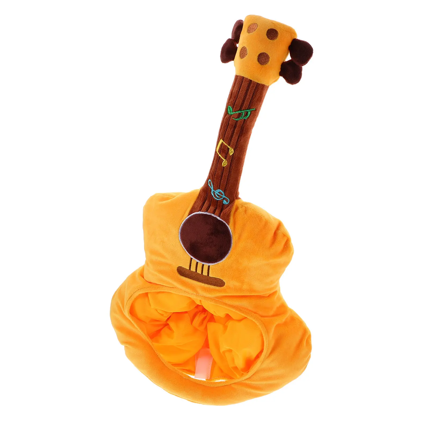 

Cute Guitar Headwear Cartoon Costume Hat Soft Comfortable Party Photo Prop Musical Instrument Accessory Funny Party Favor