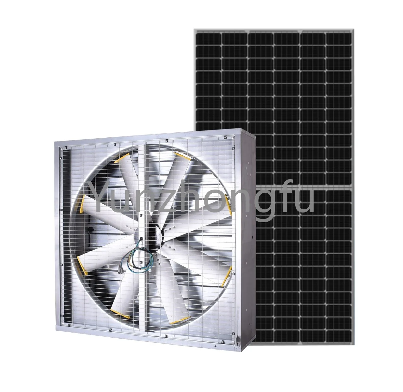 440W Smart Industrial Ventilation Wall Fan Big Cooling Poultry Exhaust Fan