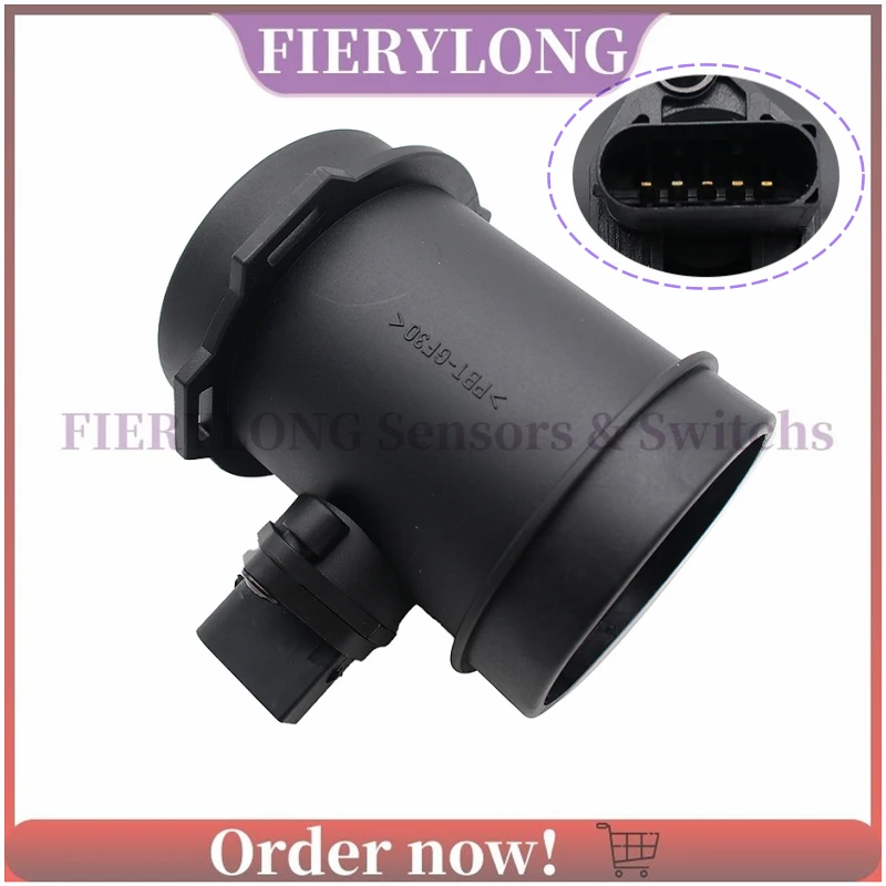 

0280217814 Датчик массового расхода воздуха MAF для BMW 540i 740i Z8 X5 Land Rover Range Rover 13621433565 1433567 13621433567 1433565