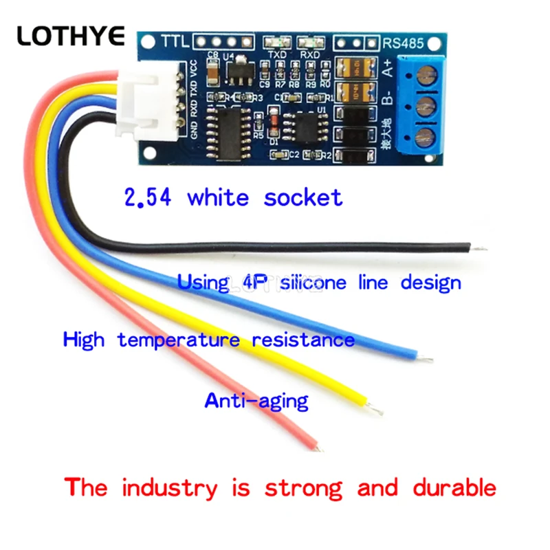 TTL Serial Port to RS485 Converter Board Module Hardware Automatic Control Converter Module For Arduino Microcontroller