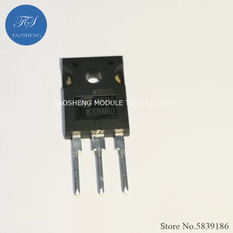 

1PCS 100% New And Original W20NM60 STW20NM60 20A600V TO-247 Electronic Components