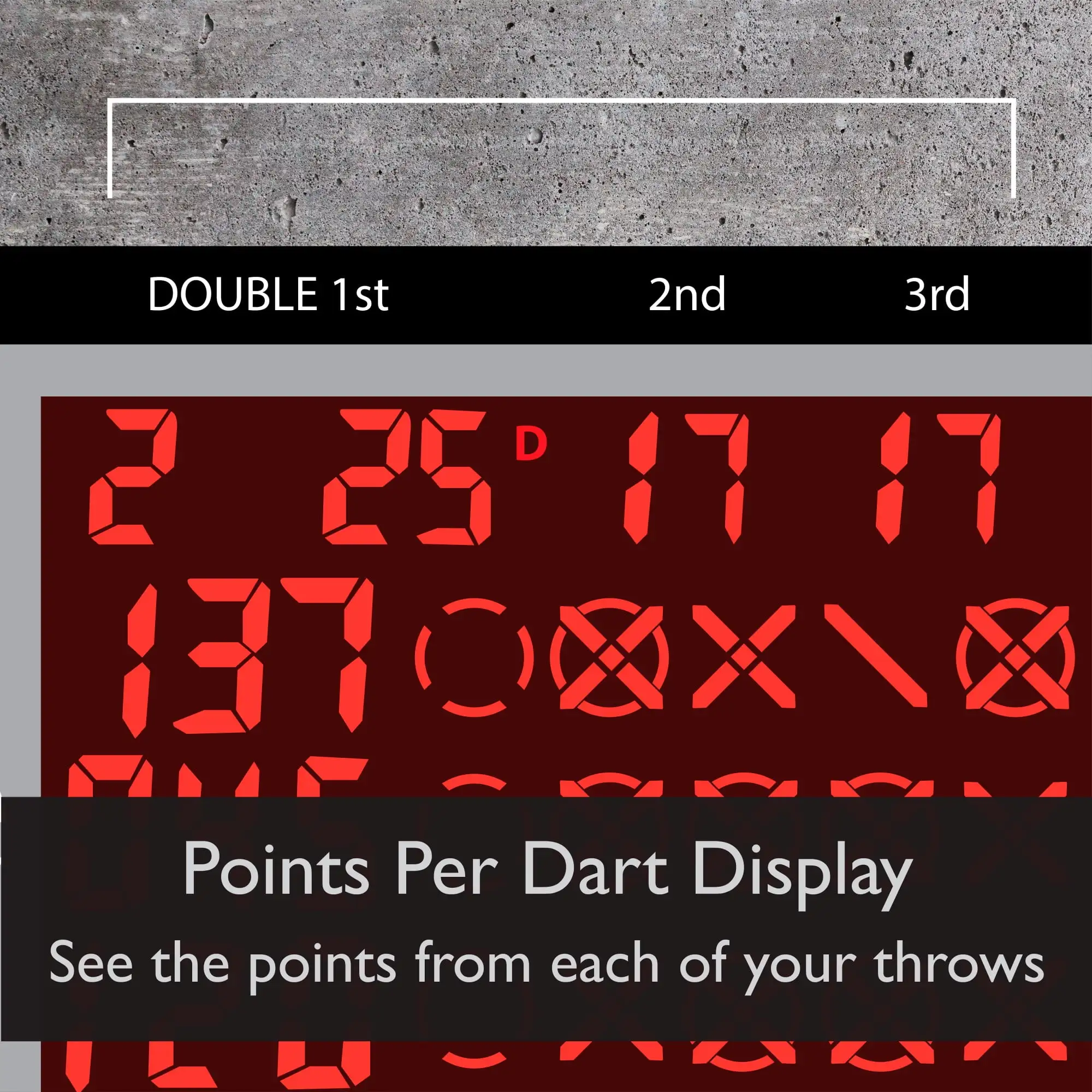 Viper 797 Electrónica de Punta Suave Dardos Conjunto de Gabinete con Dardos para