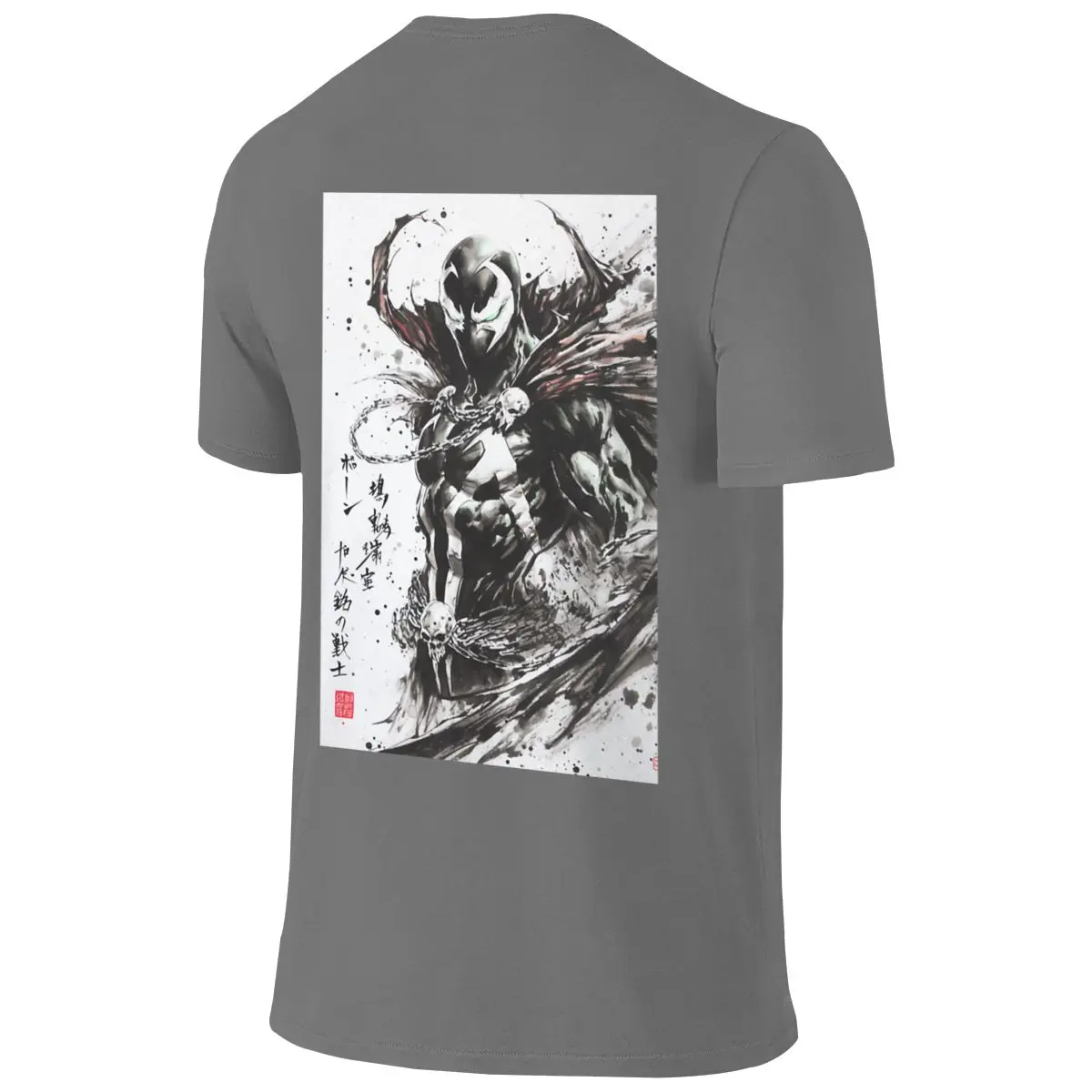 Spawn Sumi-e Nude Feeling Reversible T-shirt Niche Street Style High Cost-Performance Basic Tee