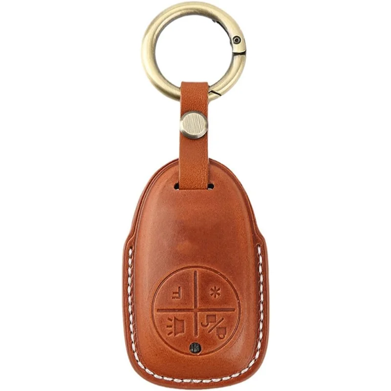 

WH Motorcycle Key Cover Leather Keycase Compatible With Vespa GTS300