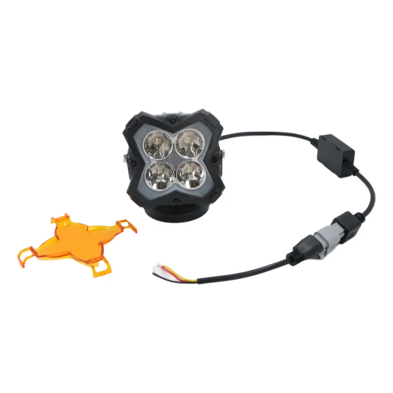 For Cars Trucks Motorcycles SUVs Off-Road Vehicles High Power 4inch Yellow Daytime Running LED Fog Light