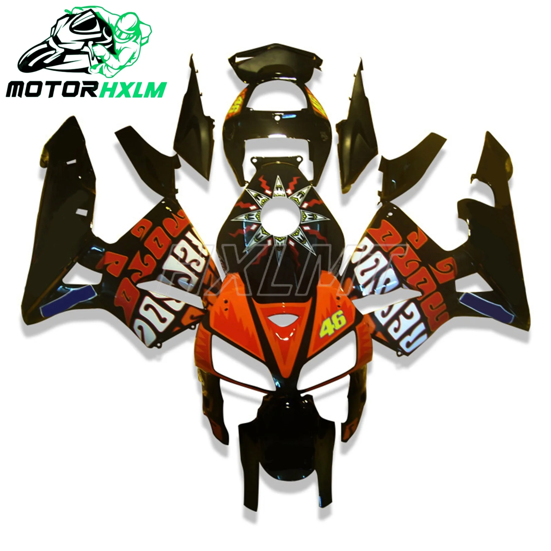 

Детали для литья под давлением для HONDA CBR600RR 2005 2006 CBR 600 RR, обтекатели 05 06, комплекты обтекателей послепродажного обслуживания repsol