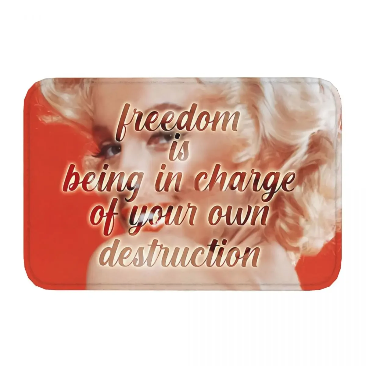 Marilyn Monroe Sex Goddess Bedroom Mat Freedom Rug Home Doormat Kitchen Carpet Decoration