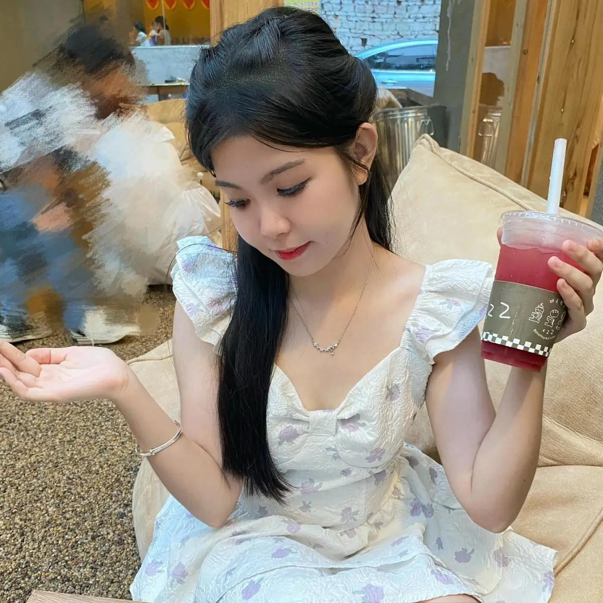 فساتين نسائية بأكمام قصيرة Dames ربيع ساتان برباط علوي ربطة عنق على شكل قلب خط عنق متدرج أشرطة مجمعة حسية أنيقة #6