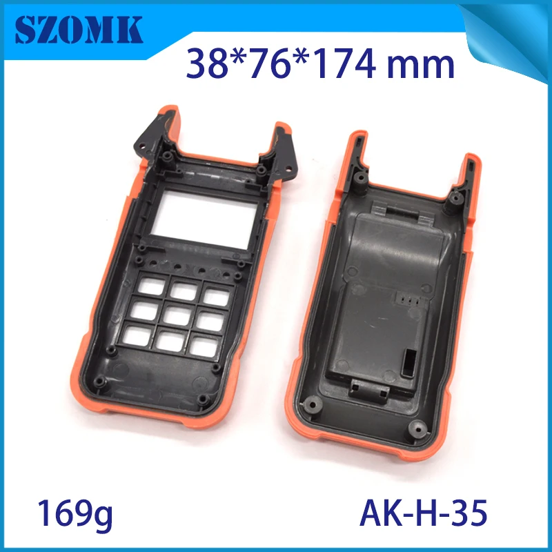 1Piece Plastic handheld enclosure 178*92*43mm7.01*3.62*1.69inch electronics 2014 newplastic electro shocker