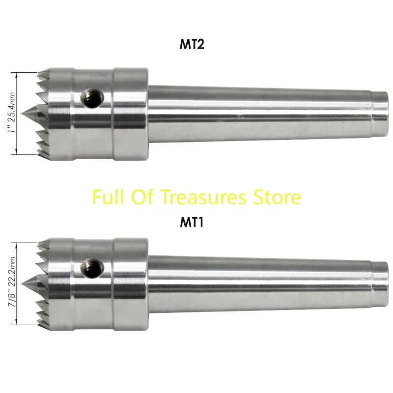 Madeira Torno Drive Center Turning Spur Ponto com Mola Ferramentas para Carpintaria Acessórios para Carpintaria Mt1 Mt2 1pc