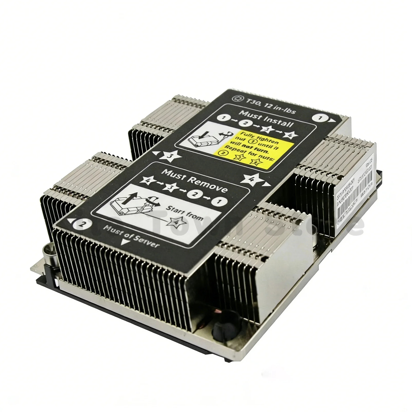 New Heatsink Compatible with HP DL360 DL360p G10 867650-001 873588-001 872452-001 with Bracket