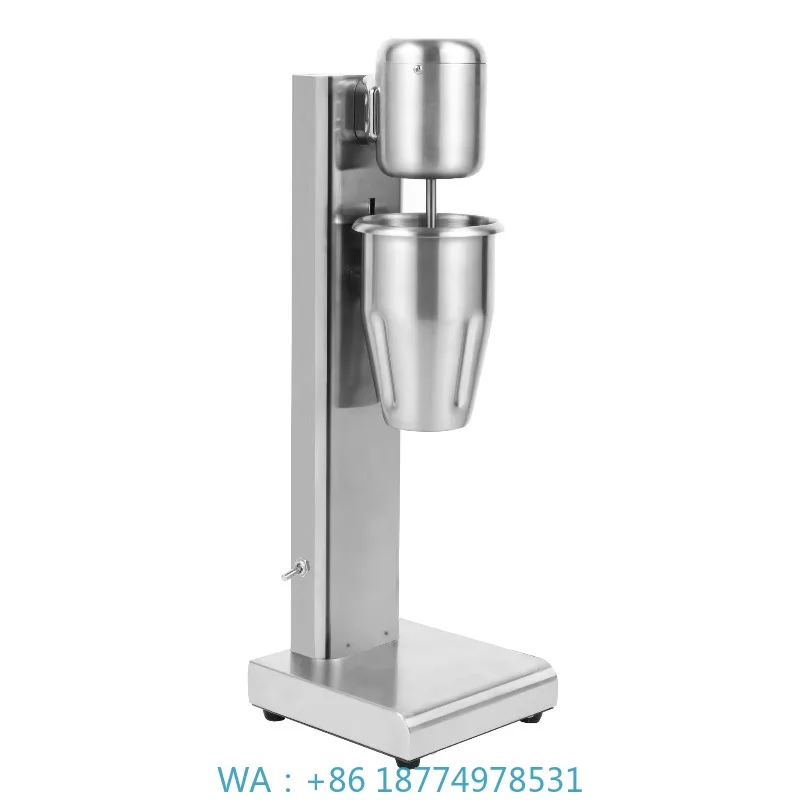 Stainless Steel Single Head Beverage Stirring Station for Commercial Milkshake & Cocktail In Milk Tea Shop and Bar