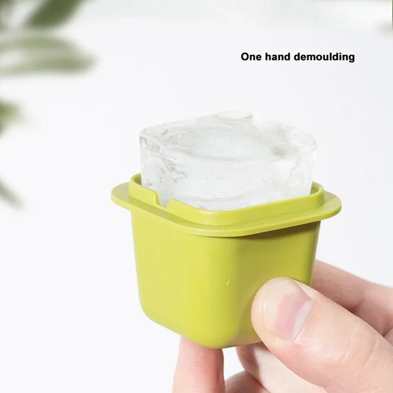 6pcs/set Food Grade Silicone Ice Cube Box Tray Mini Ice Cubes Small Square Mold Ice Maker Silicone Frozen Ice Cubes Mold