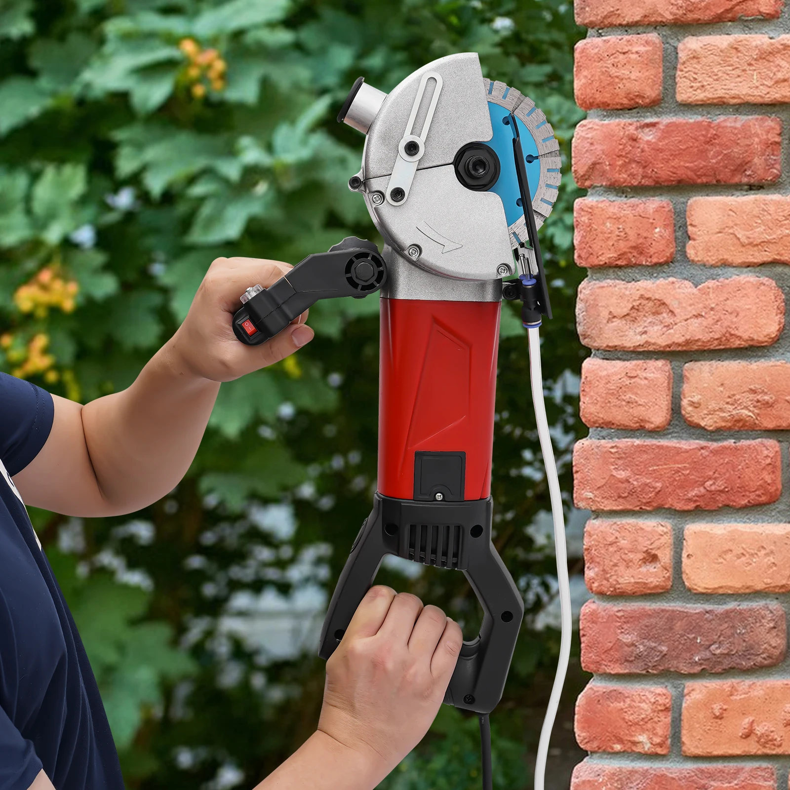 2800 واط الكهربائية الجدار الأخدود قطع مشقوق آلة الجدار الشق المطارد أداة 7000 دورة في الدقيقة