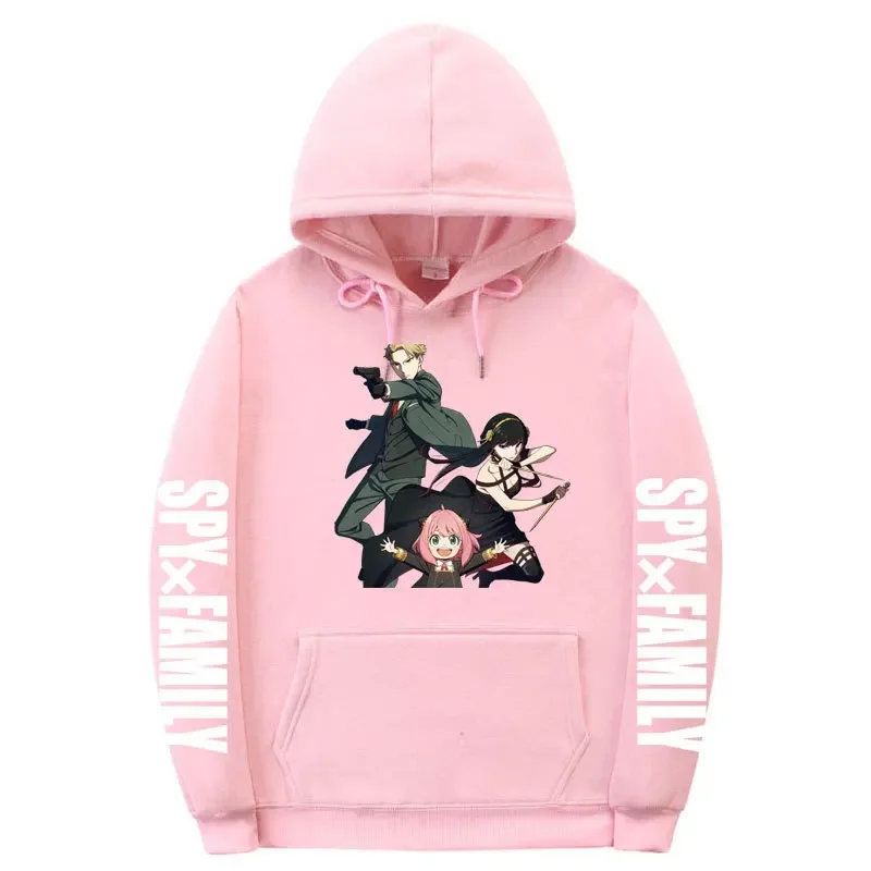 Spy X Family Anime Printed Women's Hoodie Sport Fashion Leisure Urban Street Clothing Simple Creative Loose Youth Fashion