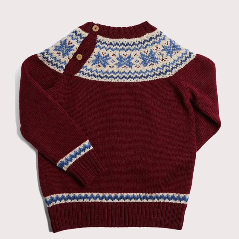 Clibeso 2024 Autumn Design Baby Boys Girls Sweater Kids Knitted Clothes Boy Girl Knitting Outwear Children Knit Top