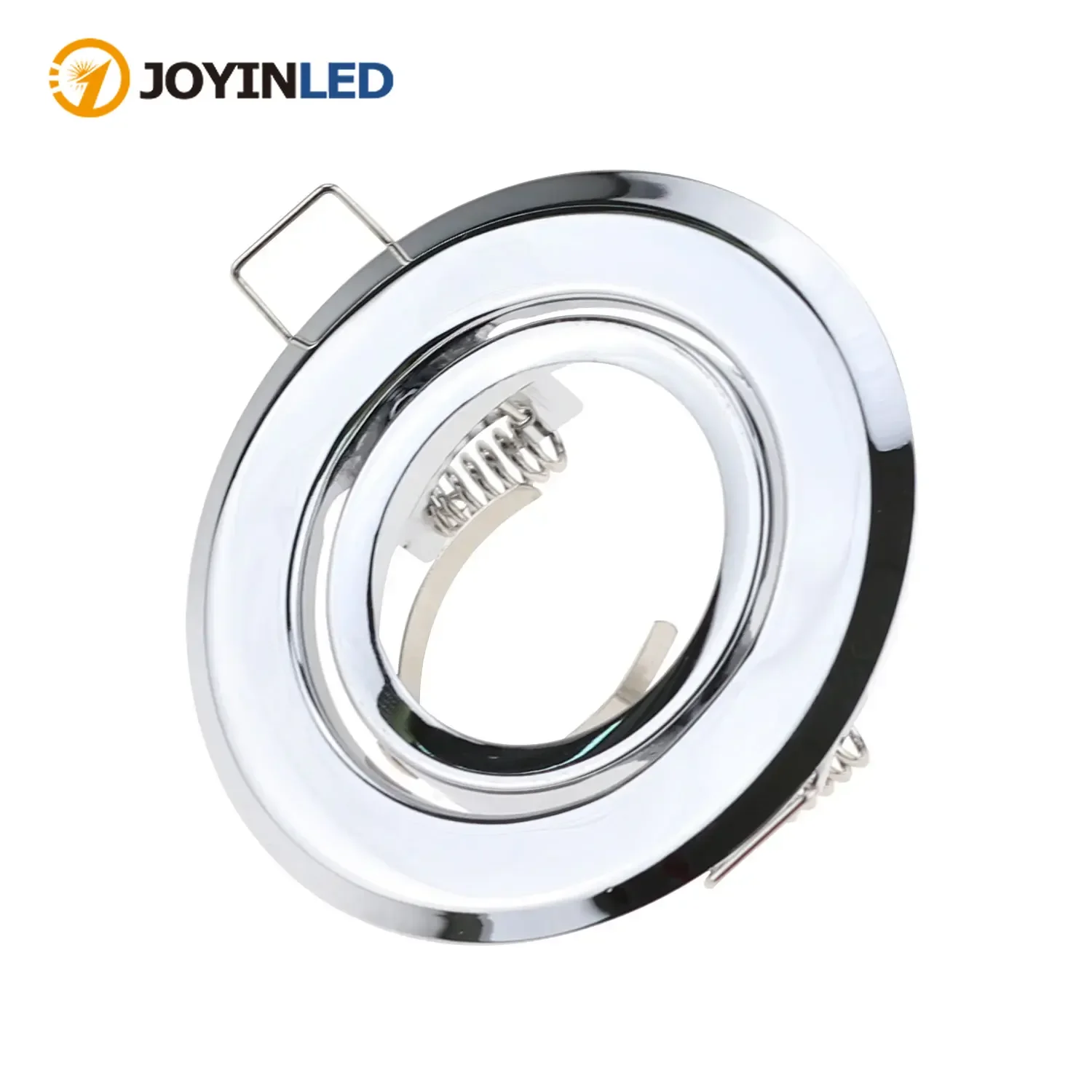 JOYINLED 1/10Pcs Recessed Downlight Kit Spot Light Fitting MR16 GU10 Lamp Holder Round LED Bulbs Fixture Ceiling Bulb Lamp Frame
