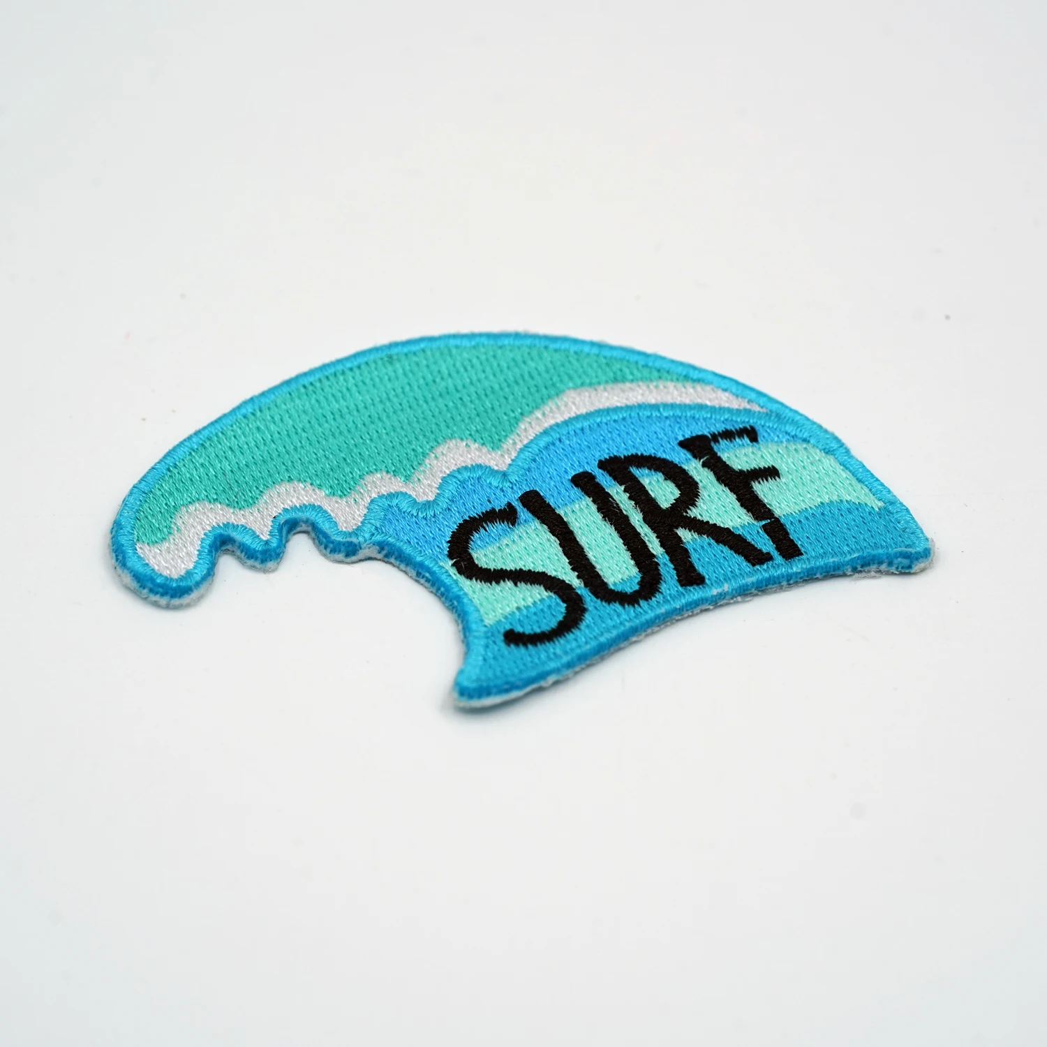 Beach Waves Patch surfer patch Embroidery Patch Iron On Patches For Clothing Funny patch On Clothes Embroidered Ironing Sticker