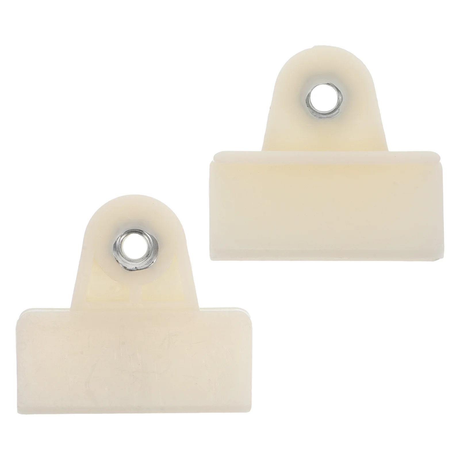 

1 Pair Glass Fixing Clip High-Hardness Plastic Retaining Car Window Door Regulator Universal Fit Beige Window Channel Clamp